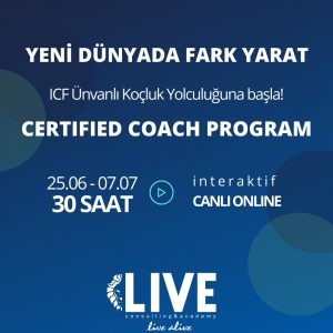 “Certifed Coach” Eğitim Programı İnteraktif Canlı Yayın Eğitimi